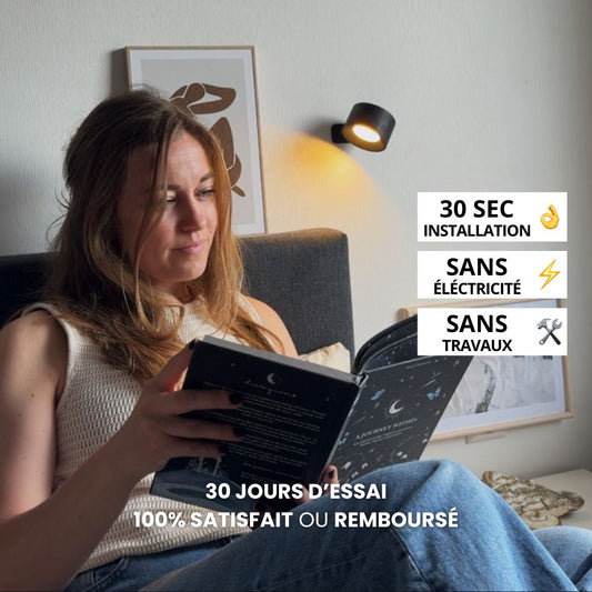 Kabellose LED-Wandleuchte 