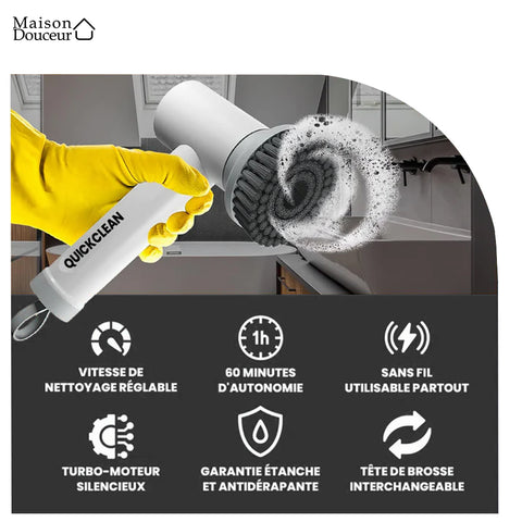 Brosse de Nettoyage Électrique