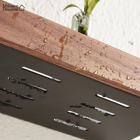 Aufbewahrungsregal aus Holz 