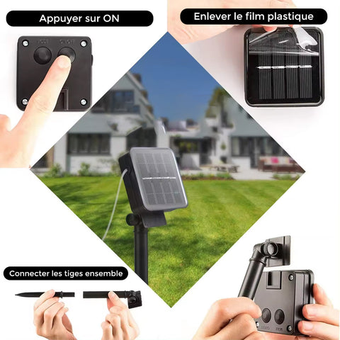 Solar-LED-Lichterkette 