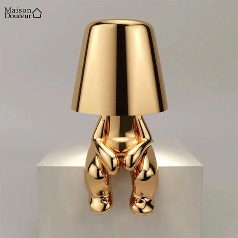 Kleiner goldener Mann