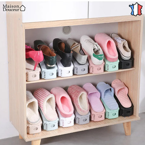 Optimierter Platz | Das Geheimnis ordentlich verstauter Schuhe