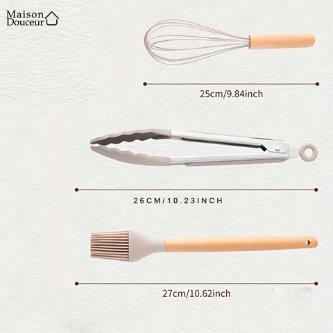 Set mit 12 Küchenutensilien